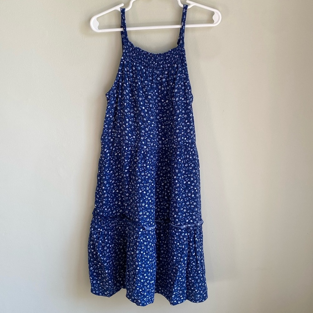 Blue Floral Sundress
